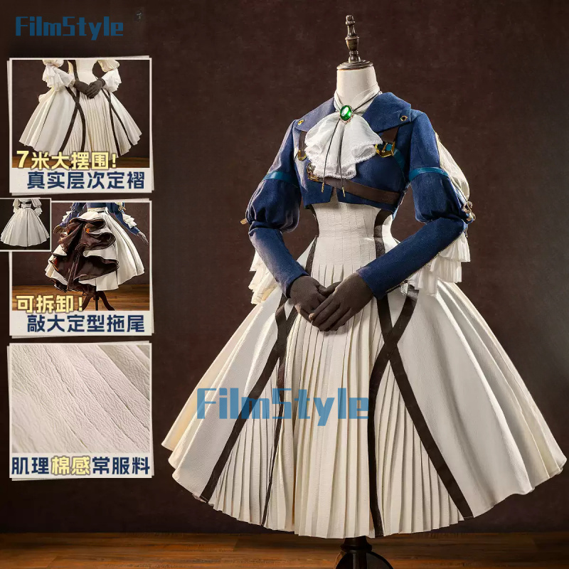 Costume de cosplay Violet Ever - Violet Evergarden Dress avis et prix