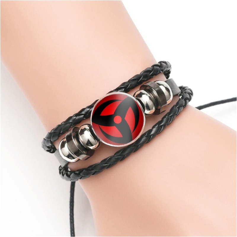 Bracelet de poignet en cuir tr - Anime Cosplay Naruto avis et prix