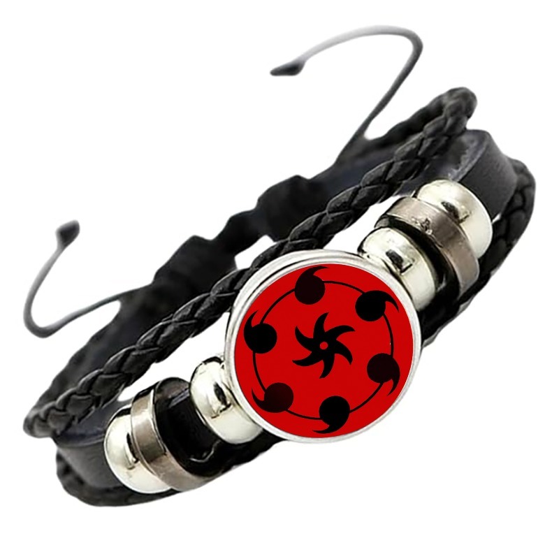 Bracelet de poignet en cuir tr - Anime Cosplay Naruto avis et prix