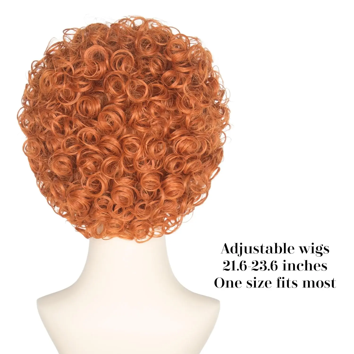 Perruque Courte Bouclée Rouge  - Anime Cosplay With Red Hair avis et prix