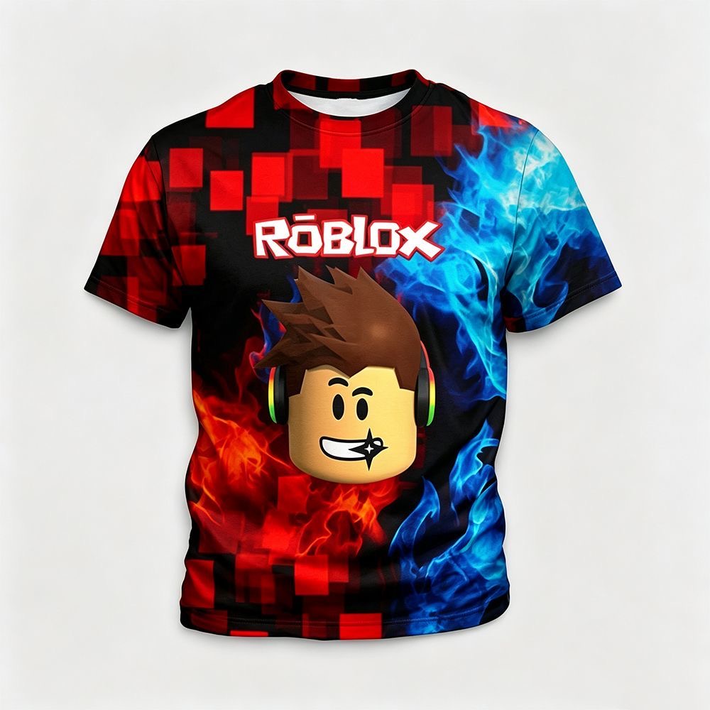 T-shirt d'été pour enfants Rob - Anime Cosplay Roblox avis et prix