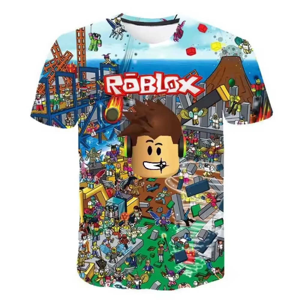 T-shirt d'été pour enfants Rob - Anime Cosplay Roblox avis et prix