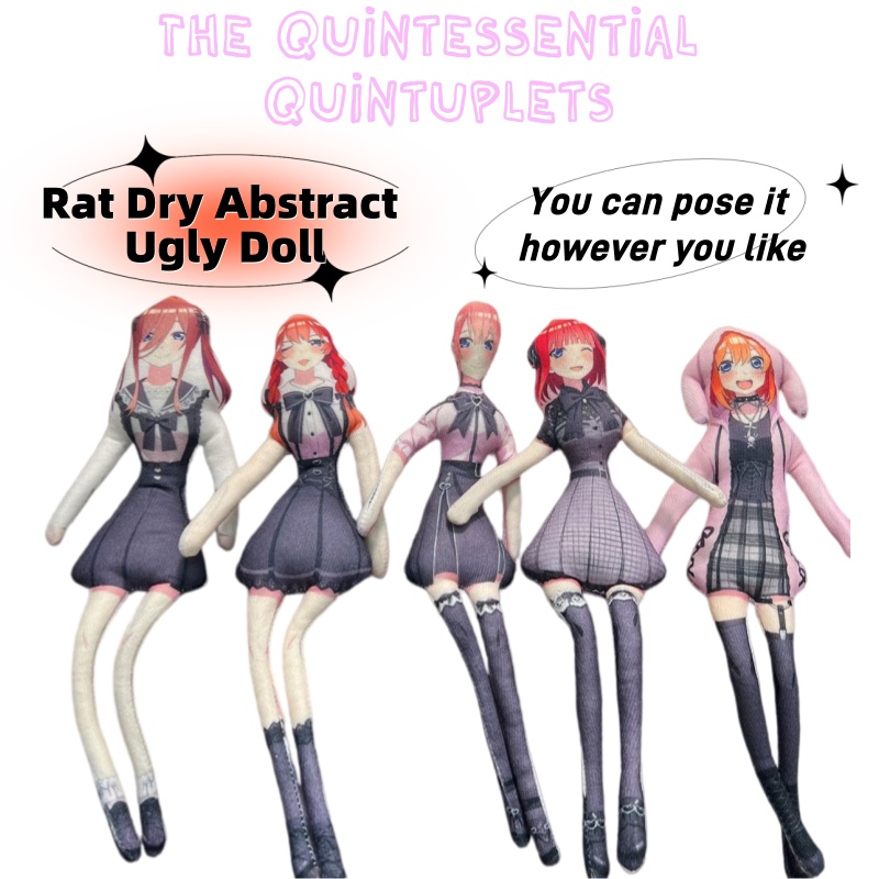 Figurines de souris abstraites - Quintuplets Anime Cosplay avis et prix