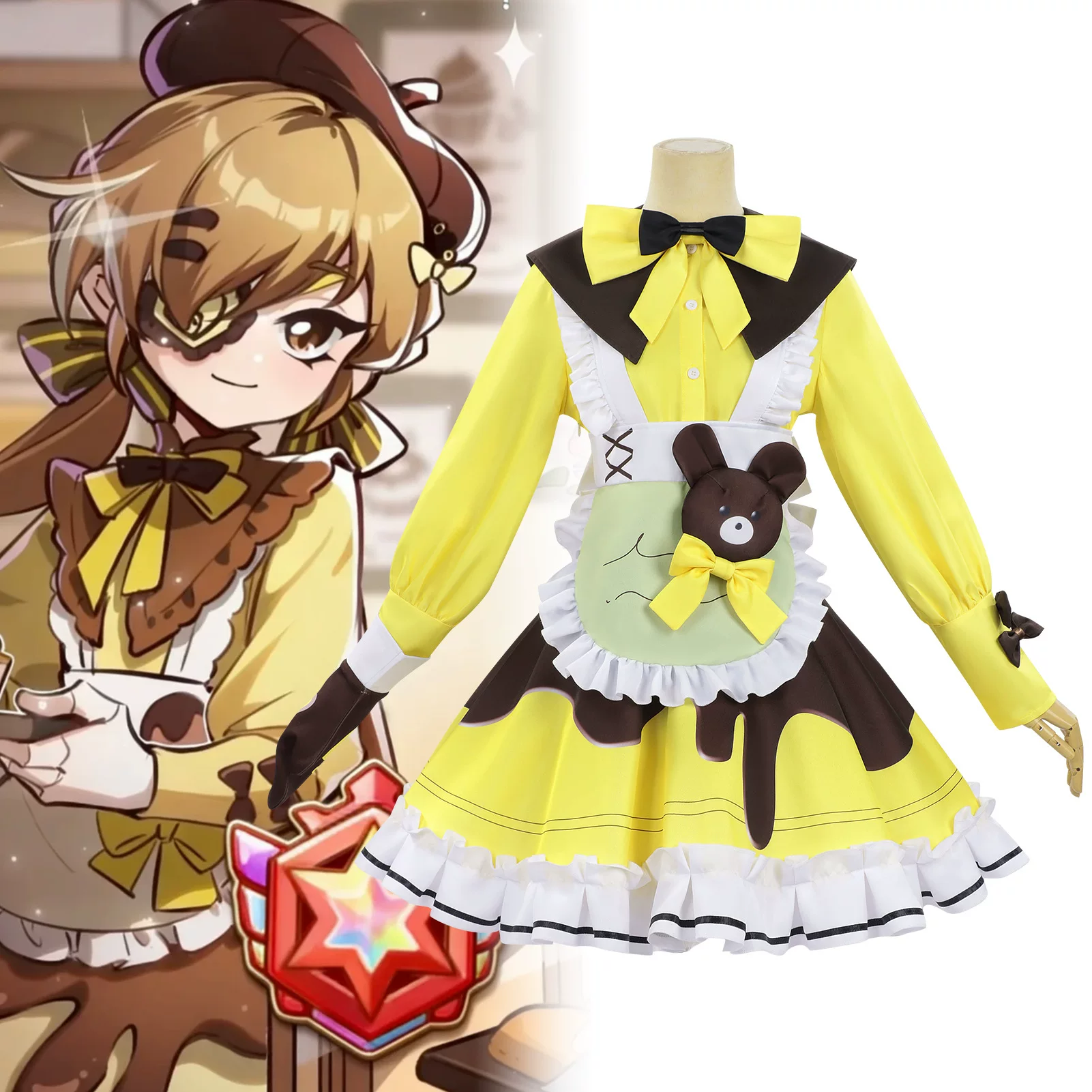 Costume de cosplay Eggy Party  - Anime Cosplay Kid avis et prix