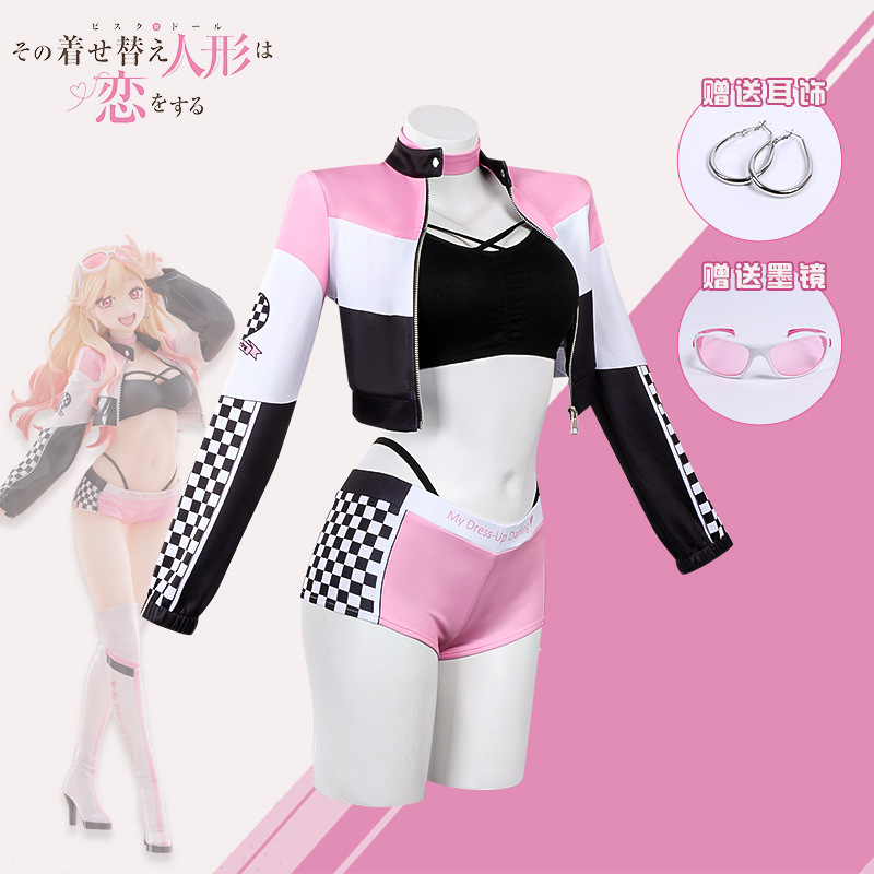 Perruque Anime My Dress Up Dar - Kitagawa Anime Cosplay avis et prix