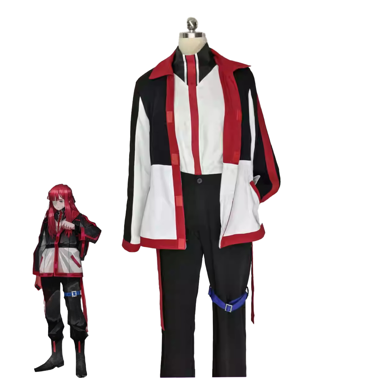 Costume de cosplay Yuri du jeu - Anime Cosplay Black Girl avis et prix