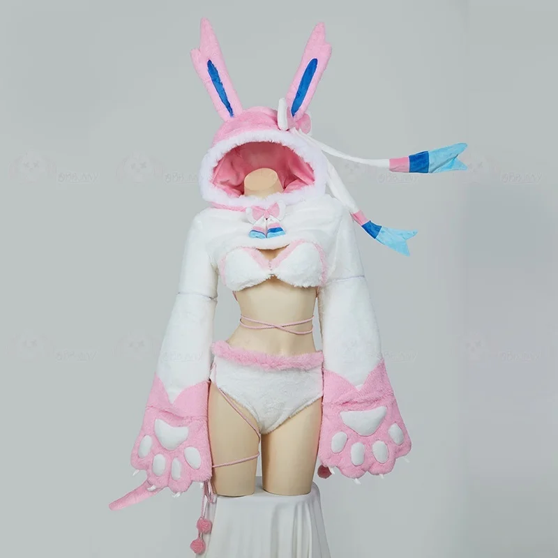 Costume de cosplay Sylveon Nym - Anime Cosplay Festival avis et prix
