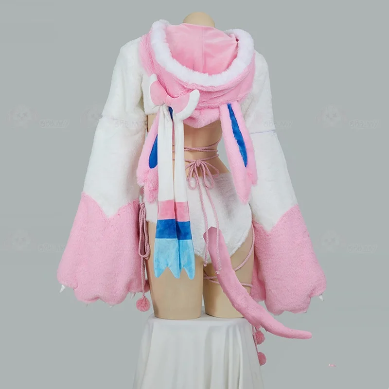 Costume de cosplay Sylveon Nym - Anime Cosplay Festival avis et prix