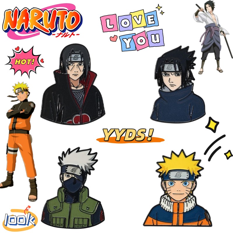 Nouvelle broche créative bidim - Anime Cosplay Naruto avis et prix