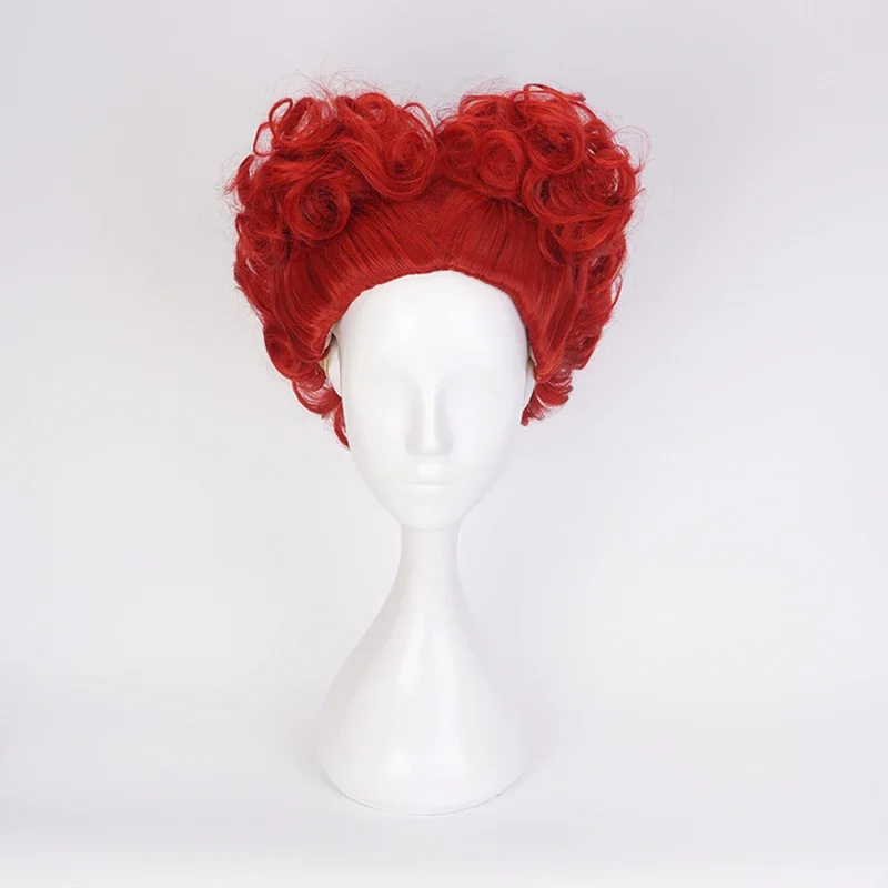 Alice Red Queen Cosplay perruq - Anime Cosplay With Red Hair avis et prix
