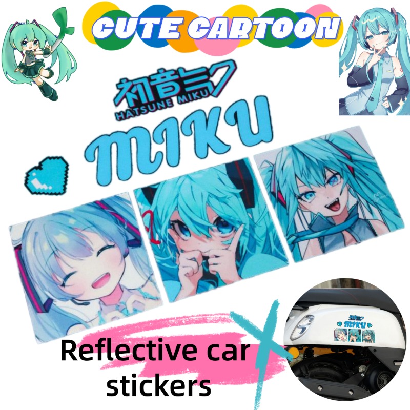 Nouveaux autocollants réfléchi - Anime Cosplay 2026 avis et prix