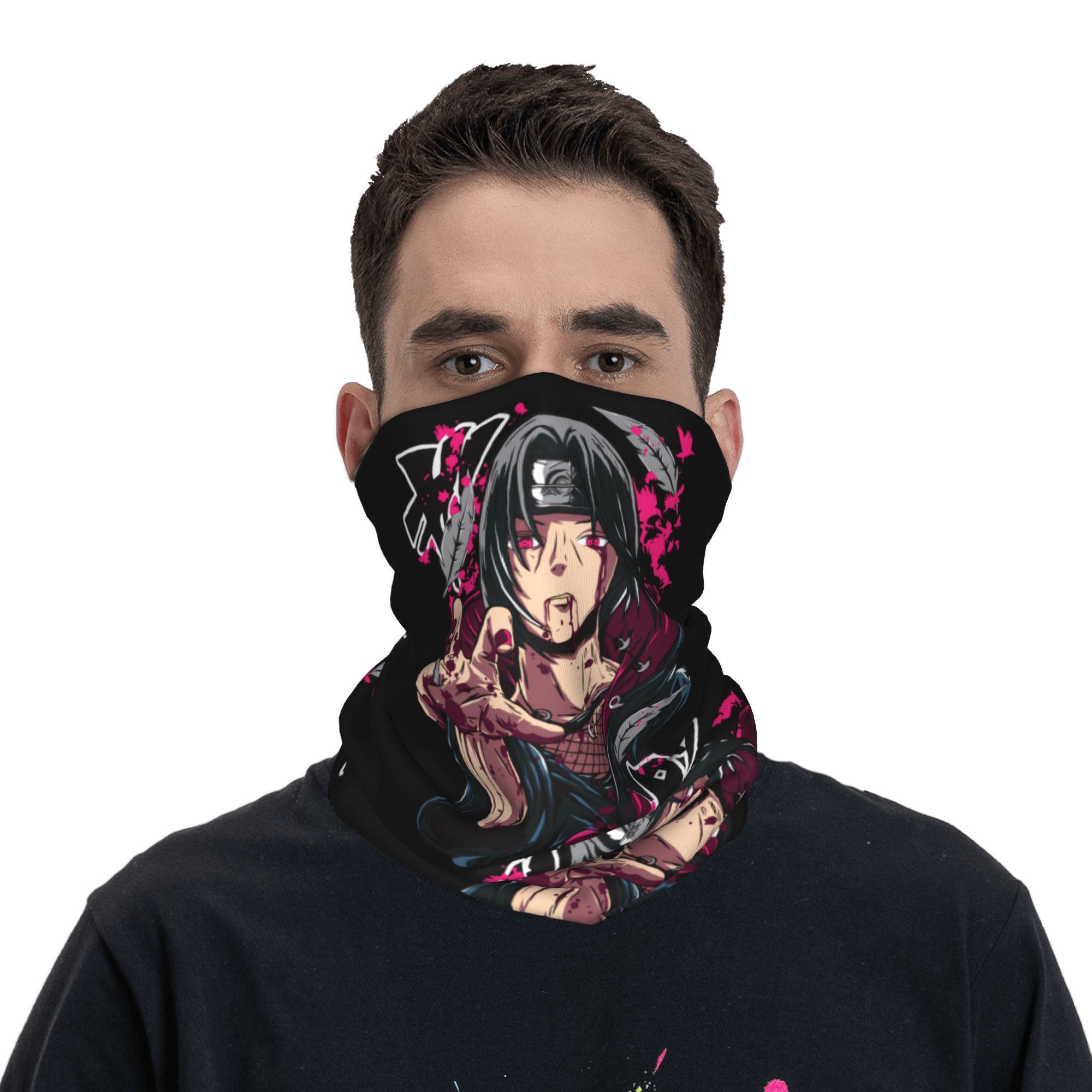Cache-cou coupe-vent unisexe N - Anime Cosplay Naruto avis et prix