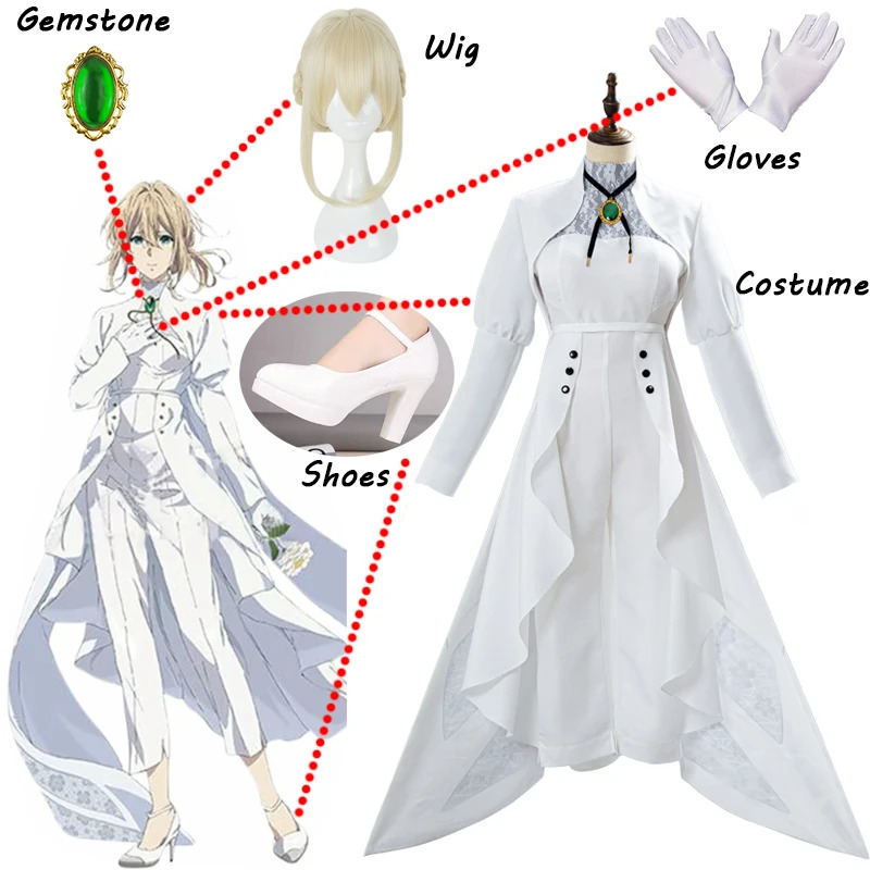 Anime Violet Evergarden Cospla - Violet Evergarden Dress avis et prix