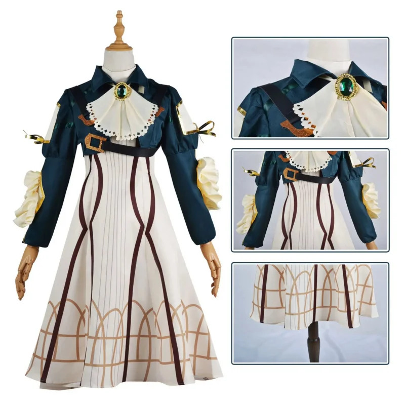 Costume de Cosplay Anime Viole - Violet Evergarden Dress avis et prix
