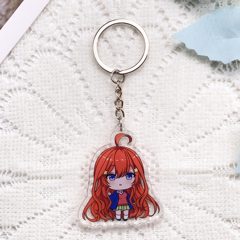 5 pièces Porte-clés en acryliq - Quintuplets Anime Cosplay avis et prix