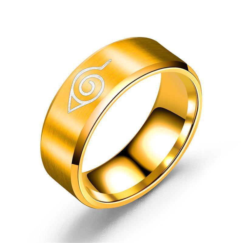 Bague en acier inoxydable et t - Anime Cosplay Naruto avis et prix