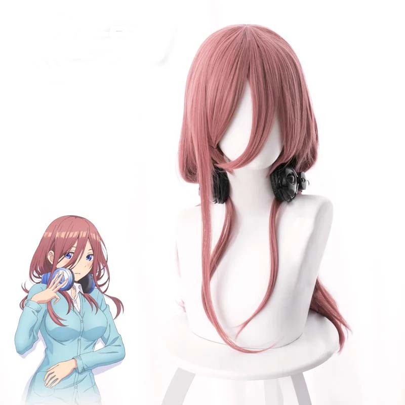 Perruque de cosplay anime rose - Quintuplets Anime Cosplay avis et prix