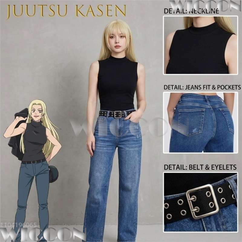 Perruque de cosplay Juutsu Kai - Anime Cosplay Festival avis et prix
